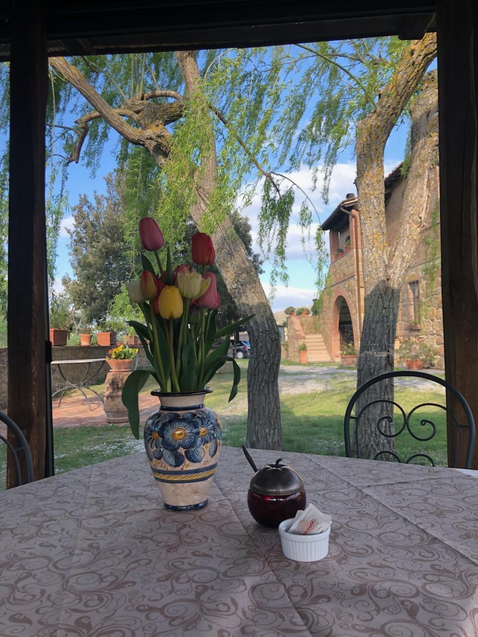 Agriturismo Santa Maria Pienza Buitenkant foto