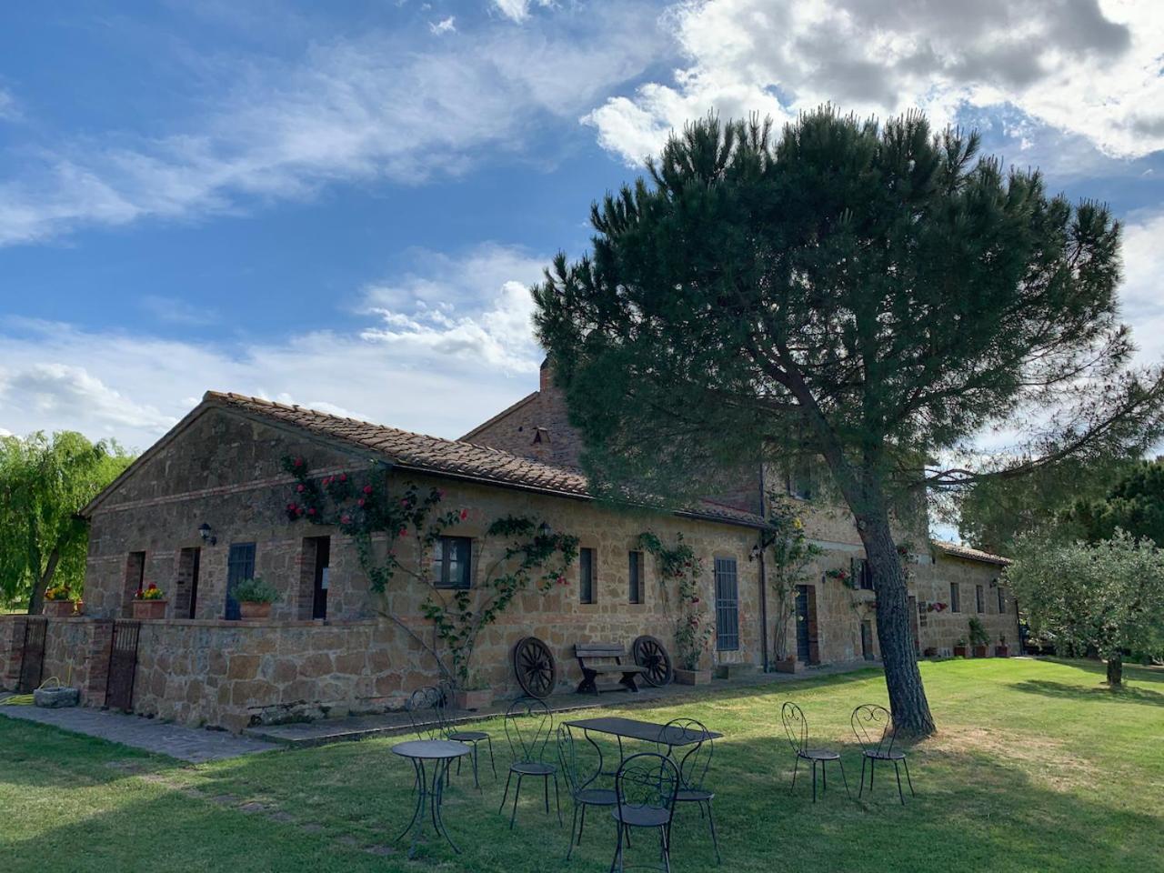 Agriturismo Santa Maria Pienza Buitenkant foto